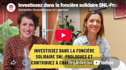 Témoignage vidéo de Sophie Rosso et d'Armelle du Peloux, investisseuse SNL-Prologues